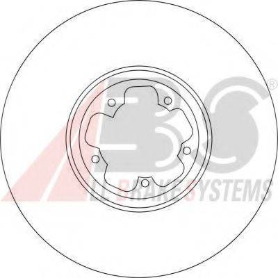 A.B.S. 17115 OE - Спирачен диск vvparts.bg