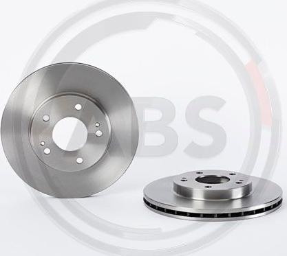 A.B.S. 09.7939.24 - Спирачен диск vvparts.bg