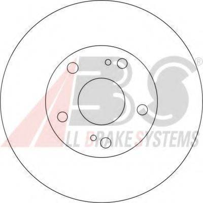 A.B.S. 16639 OE - Спирачен диск vvparts.bg