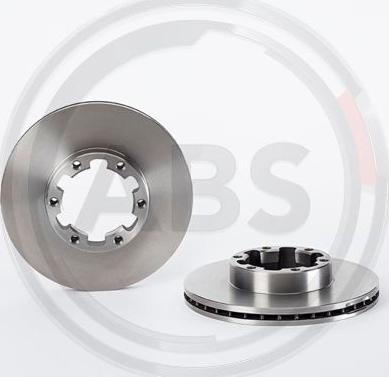 A.B.S. 09.7118.10 - Спирачен диск vvparts.bg