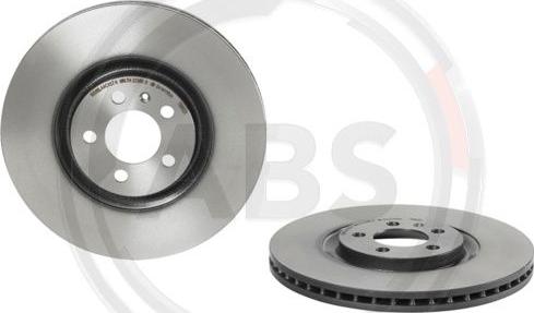 A.B.S. 09.7880.21 - Спирачен диск vvparts.bg