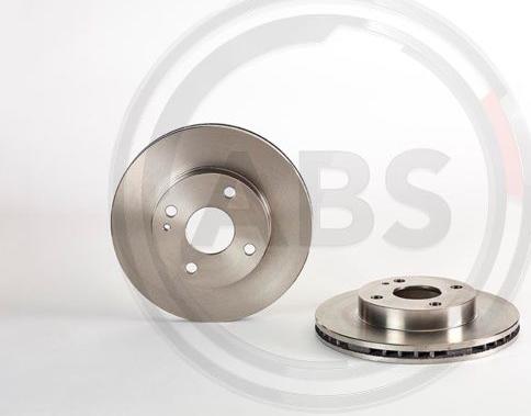 A.B.S. 09.7824.10 - Спирачен диск vvparts.bg