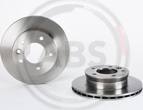 A.B.S. 09.A922.14 - Спирачен диск vvparts.bg