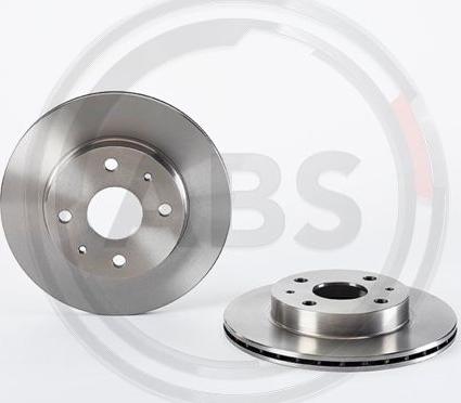 A.B.S. 09.A421.10 - Спирачен диск vvparts.bg