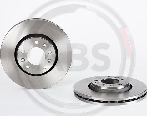 A.B.S. 09.A422.10 - Спирачен диск vvparts.bg