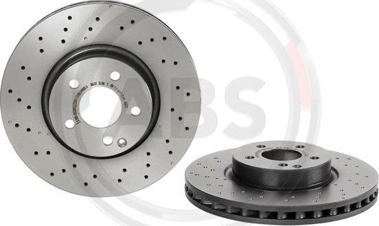 A.B.S. 09.A621.31 - Спирачен диск vvparts.bg