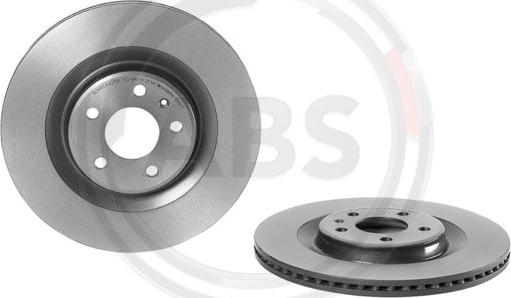 A.B.S. 09.B969.11 - Спирачен диск vvparts.bg