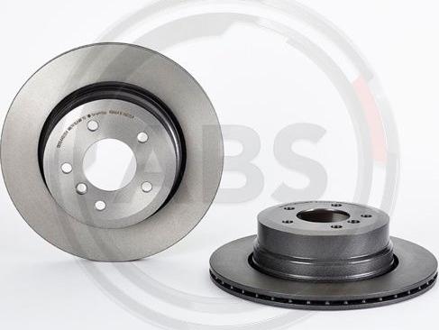 A.B.S. 09.B313.11 - Спирачен диск vvparts.bg