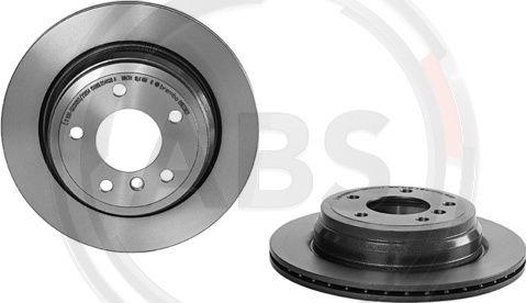 A.B.S. 09.B338.21 - Спирачен диск vvparts.bg