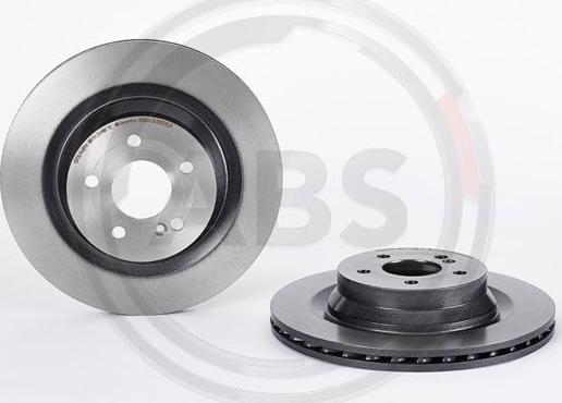 A.B.S. 09.B745.41 - Спирачен диск vvparts.bg