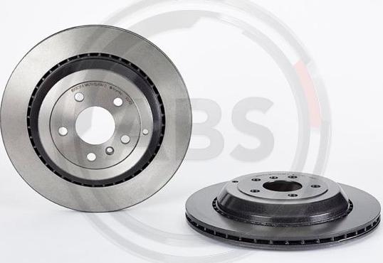 A.B.S. 09.R124.21 - Спирачен диск vvparts.bg