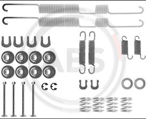 A.B.S. 0698Q - Комплект принадлежности, спирани челюсти vvparts.bg