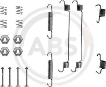 A.B.S. 0657Q - Комплект принадлежности, спирани челюсти vvparts.bg