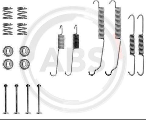 A.B.S. 0618Q - Комплект принадлежности, спирани челюсти vvparts.bg