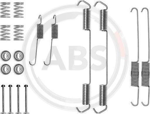 A.B.S. 0689Q - Комплект принадлежности, спирани челюсти vvparts.bg