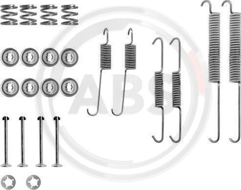 A.B.S. 0678Q - Комплект принадлежности, спирани челюсти vvparts.bg