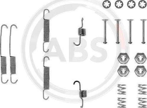 A.B.S. 0673Q - Комплект принадлежности, спирани челюсти vvparts.bg