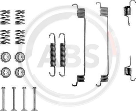 A.B.S. 0672Q - Комплект принадлежности, спирани челюсти vvparts.bg