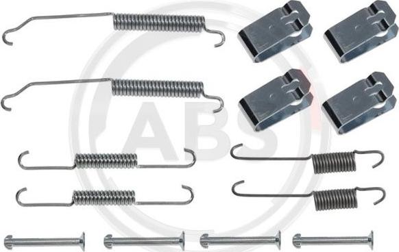 A.B.S. 0015Q - Комплект принадлежности, спирани челюсти vvparts.bg