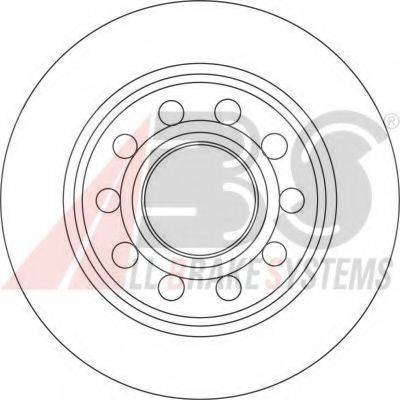 A.B.S. 17333 OE - Спирачен диск vvparts.bg