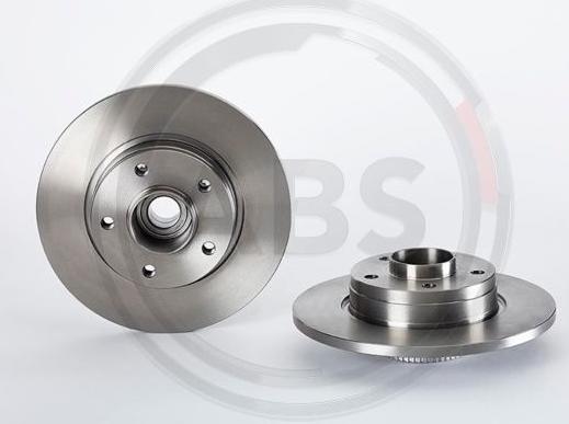 A.B.S. 08.9597.17 - Спирачен диск vvparts.bg