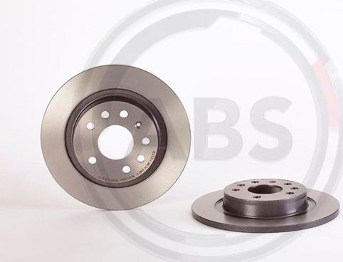 A.B.S. 08.9511.11 - Спирачен диск vvparts.bg