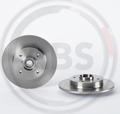 A.B.S. 08.9512.27 - Спирачен диск vvparts.bg