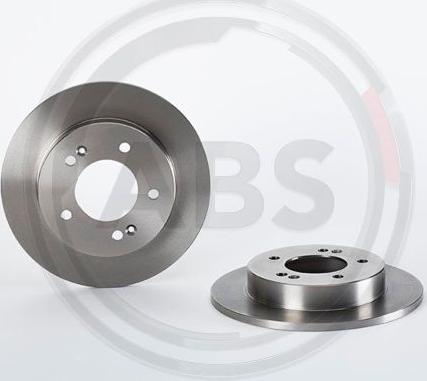 A.B.S. 08.9081.20 - Спирачен диск vvparts.bg