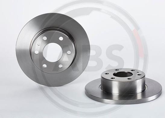 A.B.S. 08.9759.20 - Спирачен диск vvparts.bg