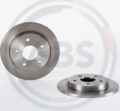 A.B.S. 08.4931.10 - Спирачен диск vvparts.bg