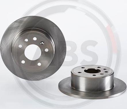 A.B.S. 08.4927.10 - Спирачен диск vvparts.bg