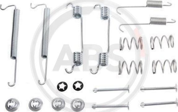 A.B.S. 0849Q - Комплект принадлежности, спирани челюсти vvparts.bg