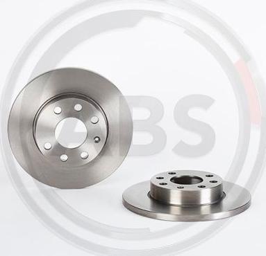 A.B.S. 08.4475.10 - Спирачен диск vvparts.bg