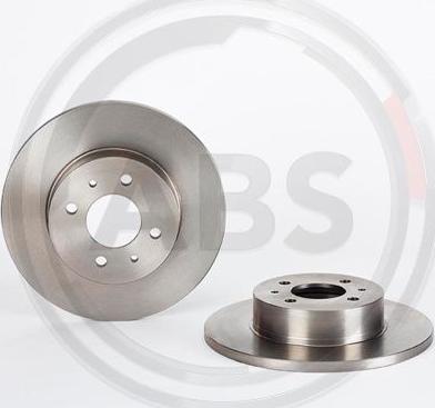 A.B.S. 08.4365.10 - Спирачен диск vvparts.bg