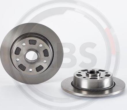 A.B.S. 08.5953.10 - Спирачен диск vvparts.bg