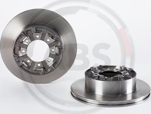 A.B.S. 08.5952.10 - Спирачен диск vvparts.bg