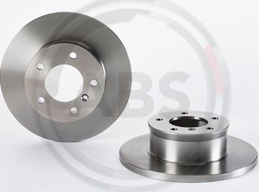 A.B.S. 08.5444.10 - Спирачен диск vvparts.bg