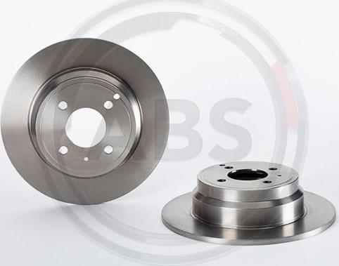 A.B.S. 08.5569.14 - Спирачен диск vvparts.bg