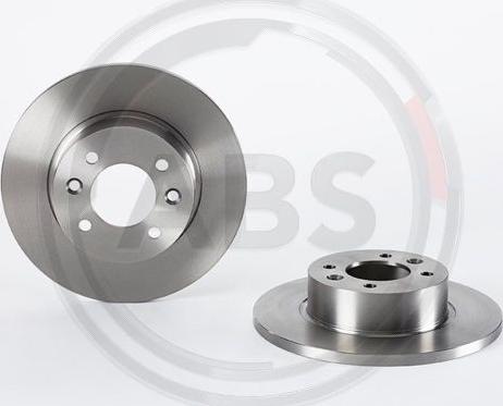 A.B.S. 08.5646.20 - Спирачен диск vvparts.bg