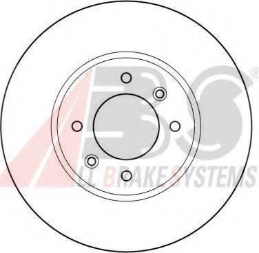 A.B.S. 15959 OE - Спирачен диск vvparts.bg