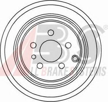 A.B.S. 16289 OE - Спирачен диск vvparts.bg