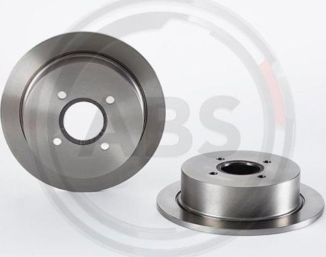 A.B.S. 08.5808.10 - Спирачен диск vvparts.bg