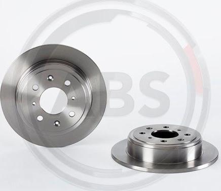 A.B.S. 08.5719.10 - Спирачен диск vvparts.bg