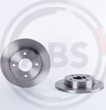 A.B.S. 08.6903.14 - Спирачен диск vvparts.bg