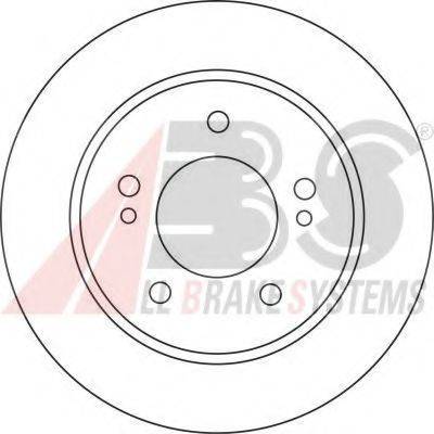 A.B.S. 17139 OE - Спирачен диск vvparts.bg