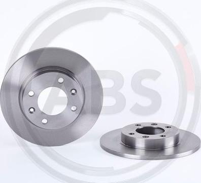 A.B.S. 08.2985.20 - Спирачен диск vvparts.bg