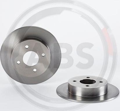 A.B.S. 08.7355.10 - Спирачен диск vvparts.bg