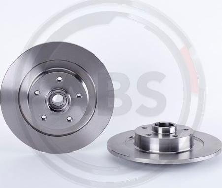 A.B.S. 08.A826.17 - Спирачен диск vvparts.bg