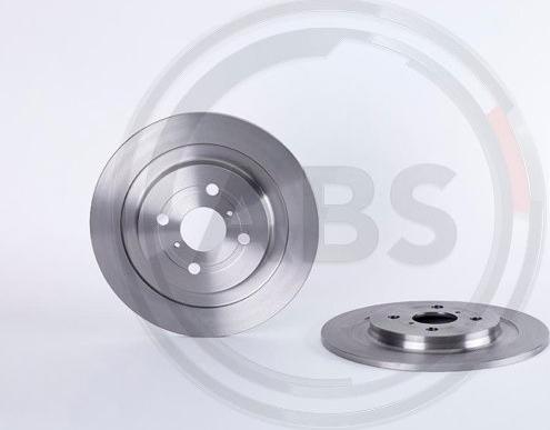 A.B.S. 08.B044.10 - Спирачен диск vvparts.bg