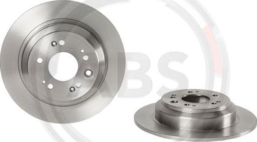 A.B.S. 08.B360.10 - Спирачен диск vvparts.bg